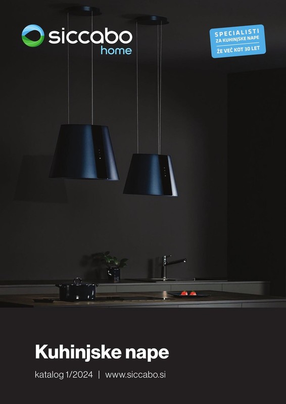 SICCABO katalog kuhinjskih nap